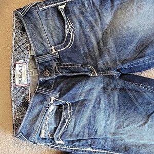 Ariat Lowrise Jeans Womens 29 Regular Length, Dark Wash, Boot Flare